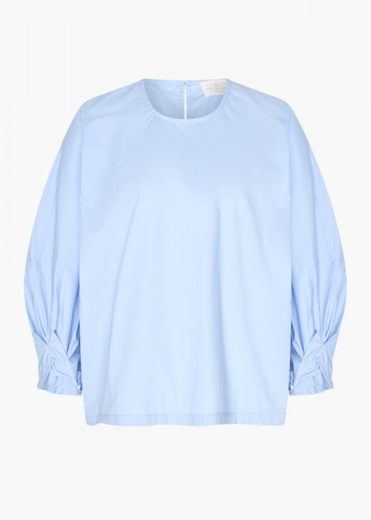 Aimee the Label top blue Malou2