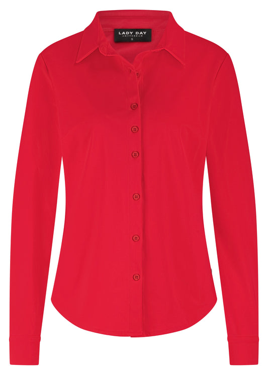 Lady Day blouse Annika Fiery red