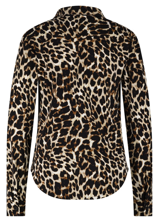 Lady Day – Annika Blouse – Leopard print