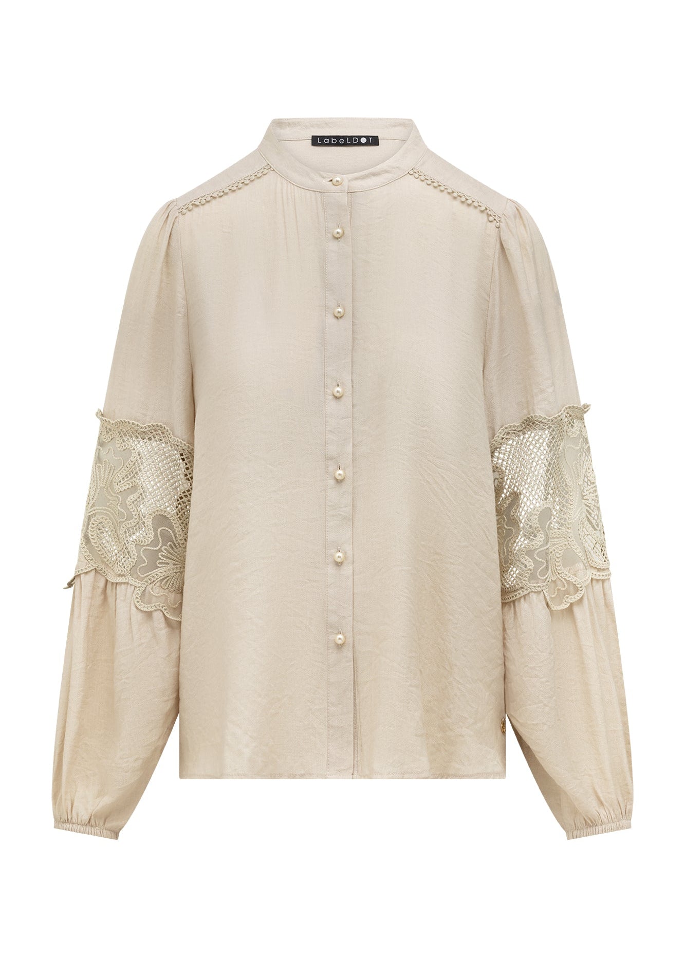 Label Dot blouse Auralie Off White