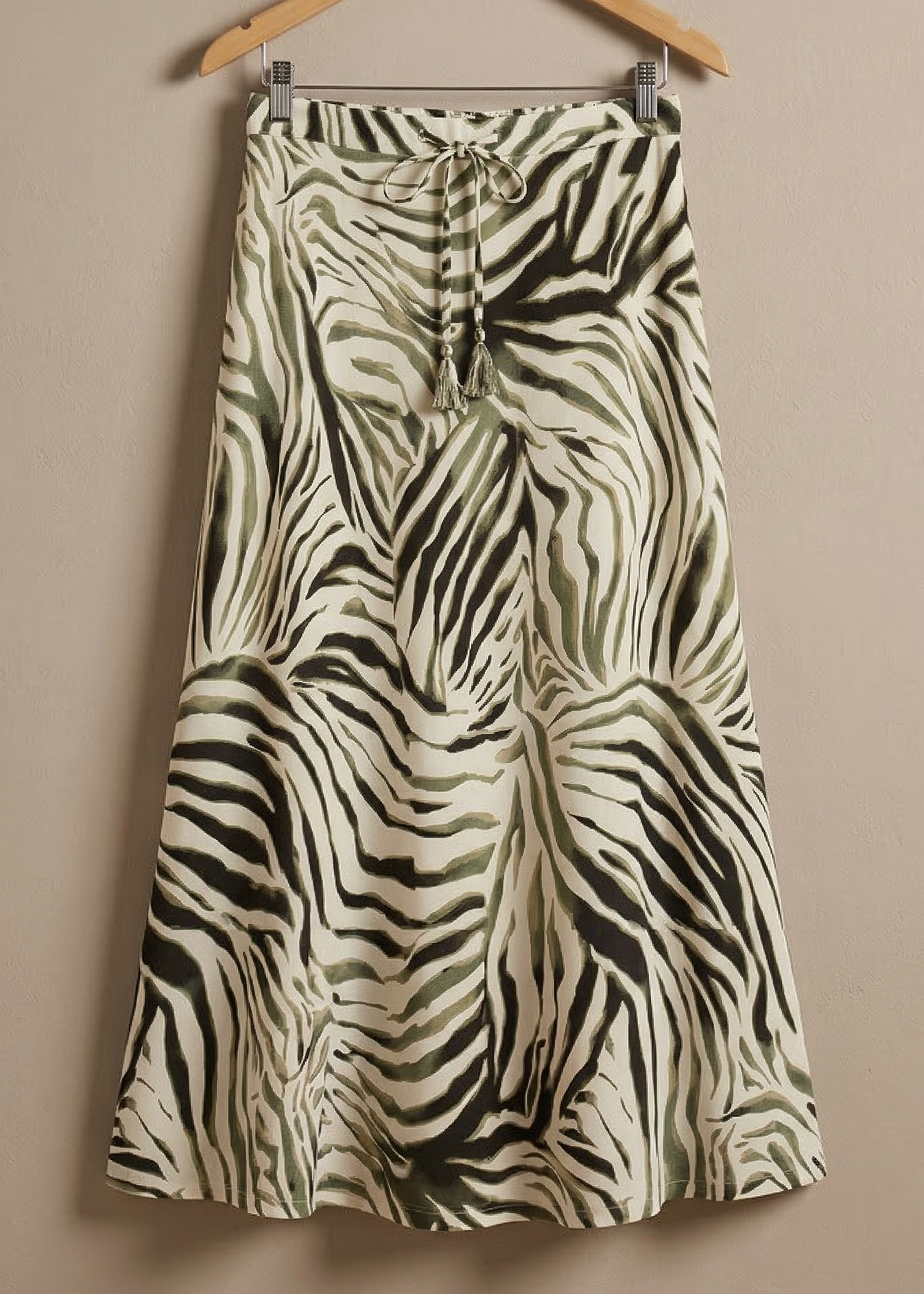 Batida Rok Khaki print
