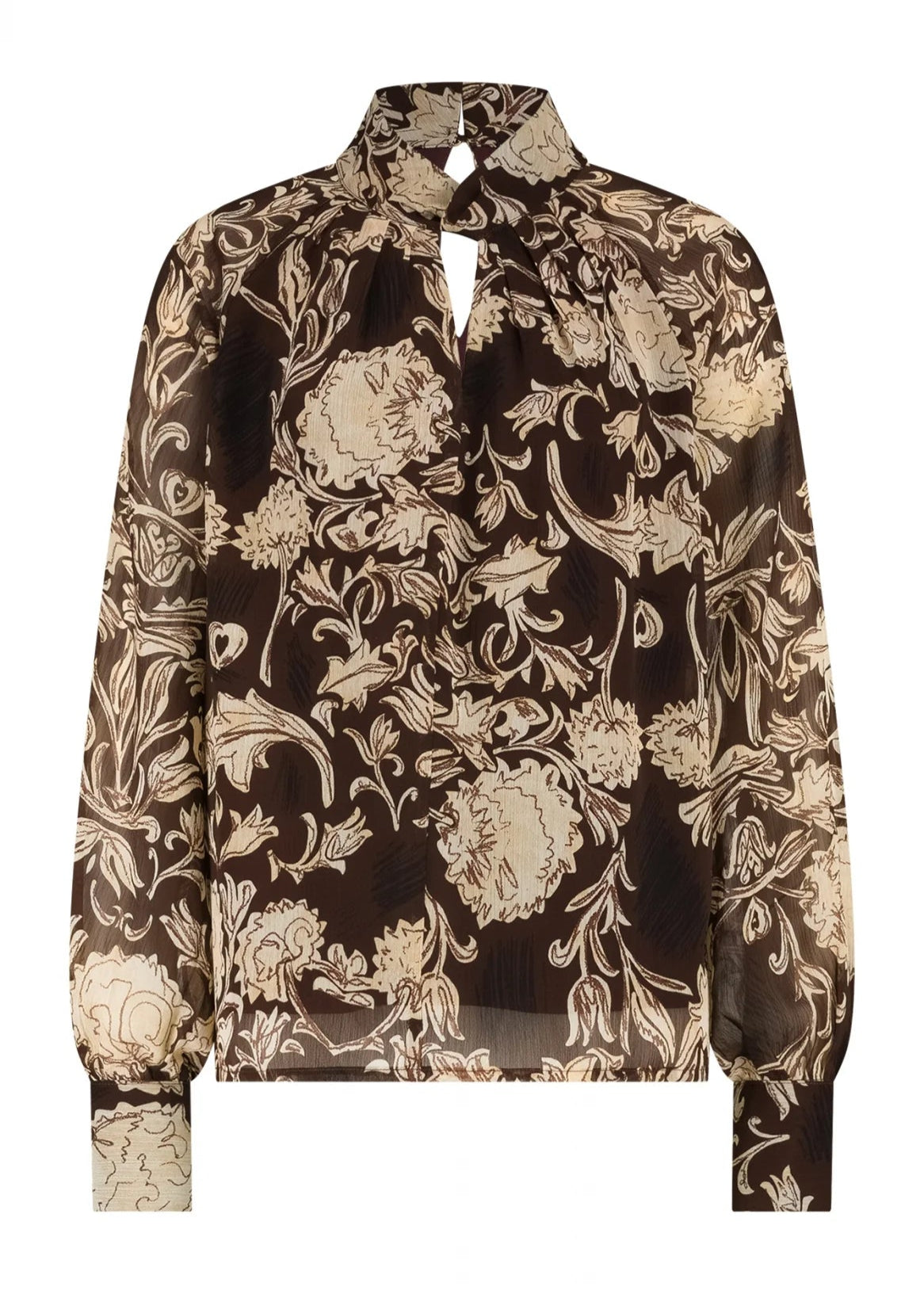 Label Dot Adda Blouse | Bruin multi
