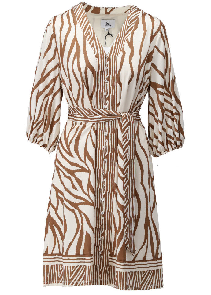 K-Design jurk met design C208