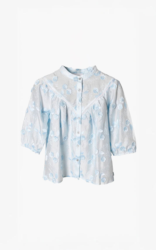 Aimee the Label CannaS6 blouse | Light Blue