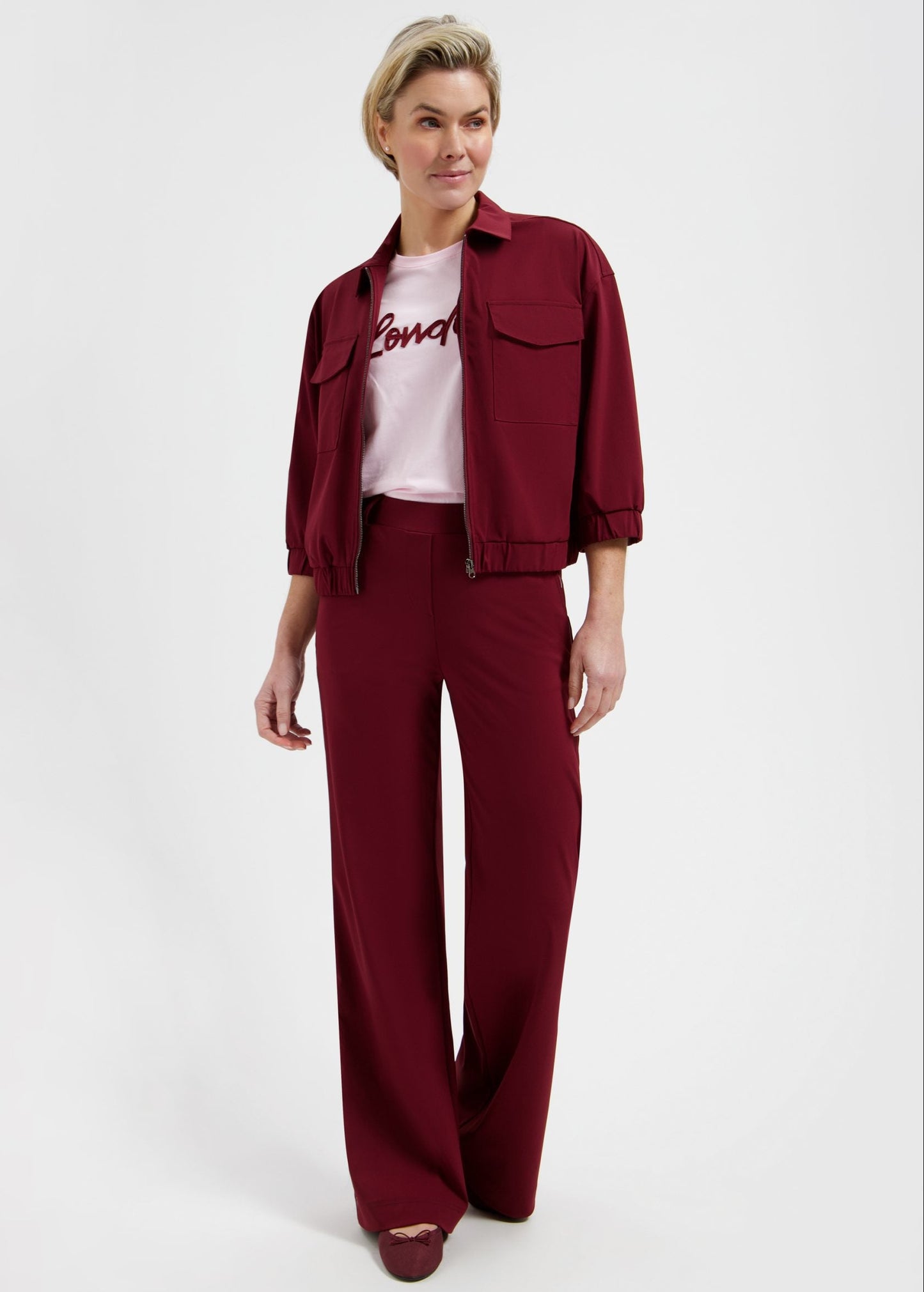 Lady Day – Bobby Jacket – Burgundy