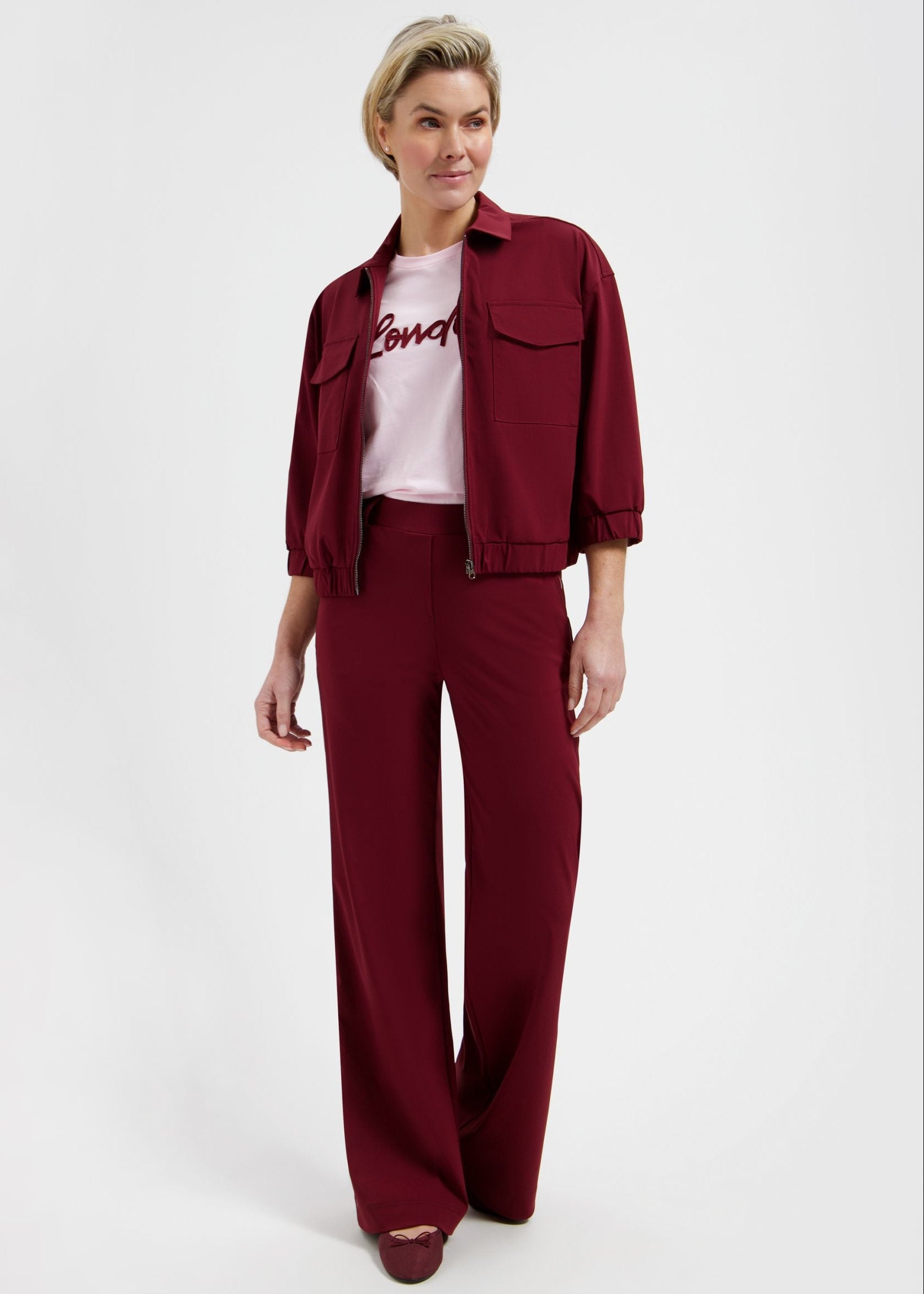 Lady Day – Bobby Jacket – Burgundy