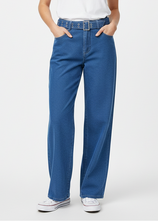 Co'Couture KimmyCC Belt LL Jeans Dark Denim