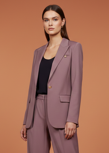 Co'Couture LiamCC Fitted Blazer Old Rose