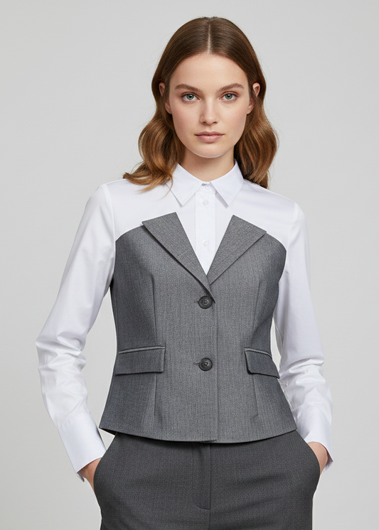 Co'Couture PollyCC Corsage Mix Shirt