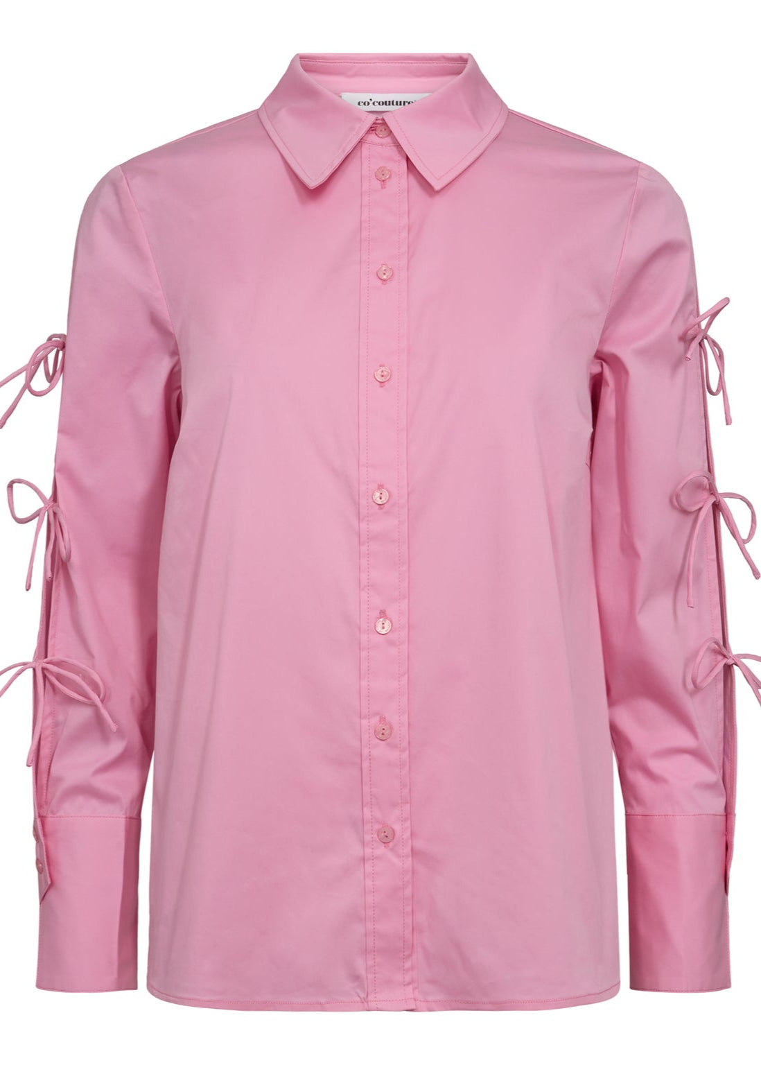 Co'Couture PoppyCC Tie Sleeve Shirt