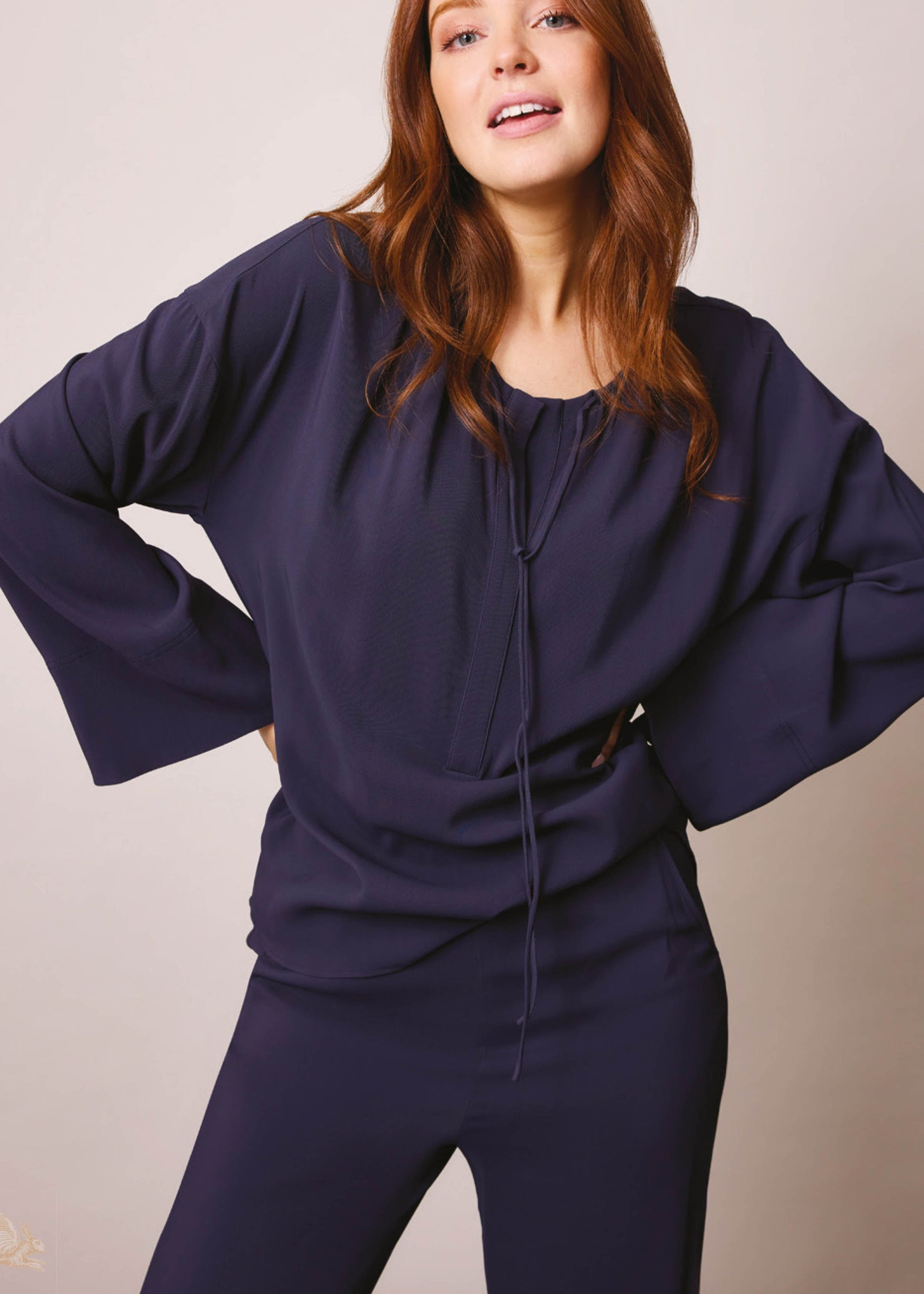 Corel Amsterdam broek wide leg