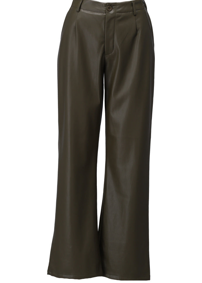 K-Design broek dark olive D757