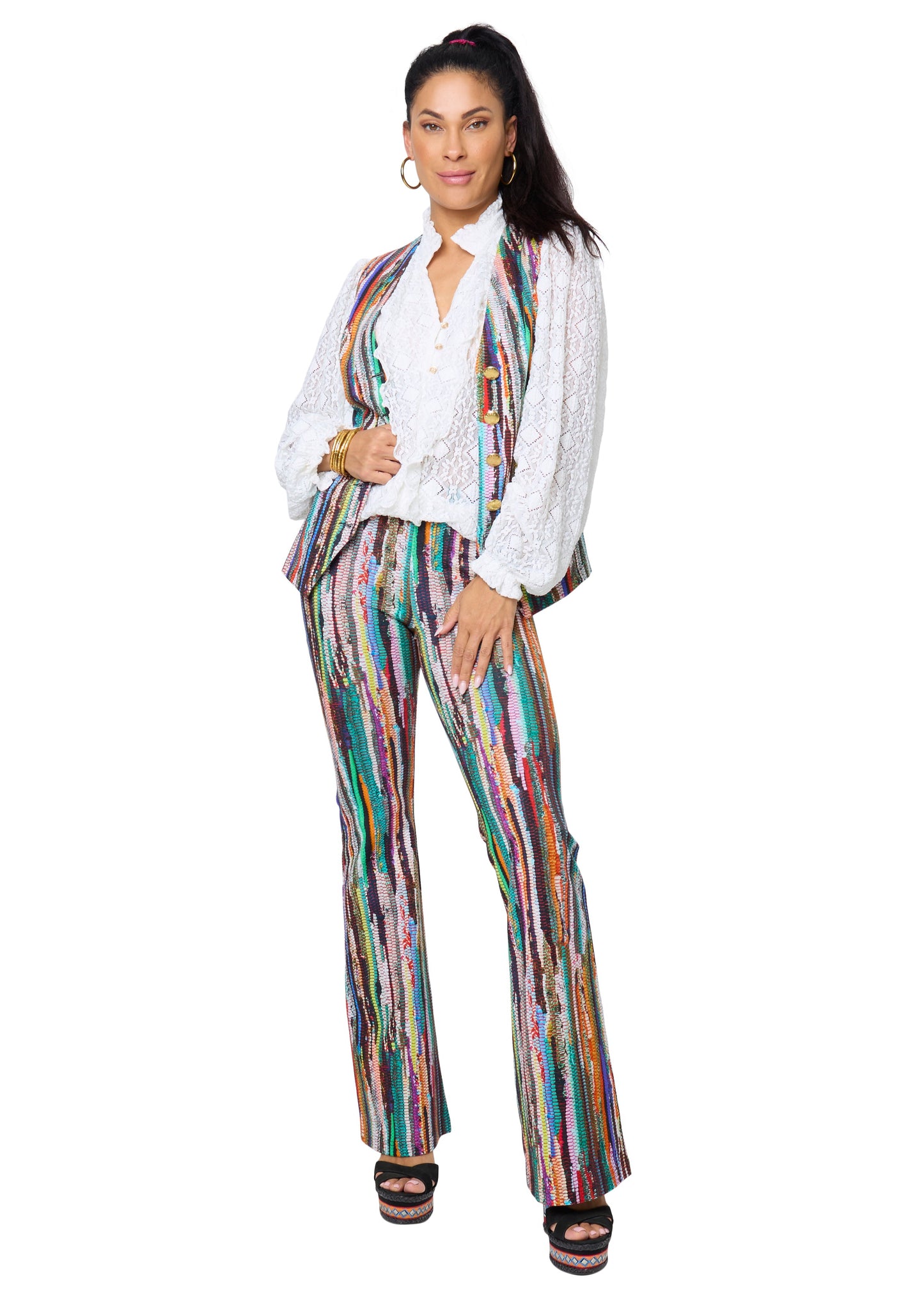 Tessa Koops Eva flare Chula pants