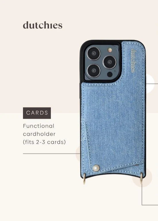 Dutchies Hoesje | Denim Iphone/Samsung