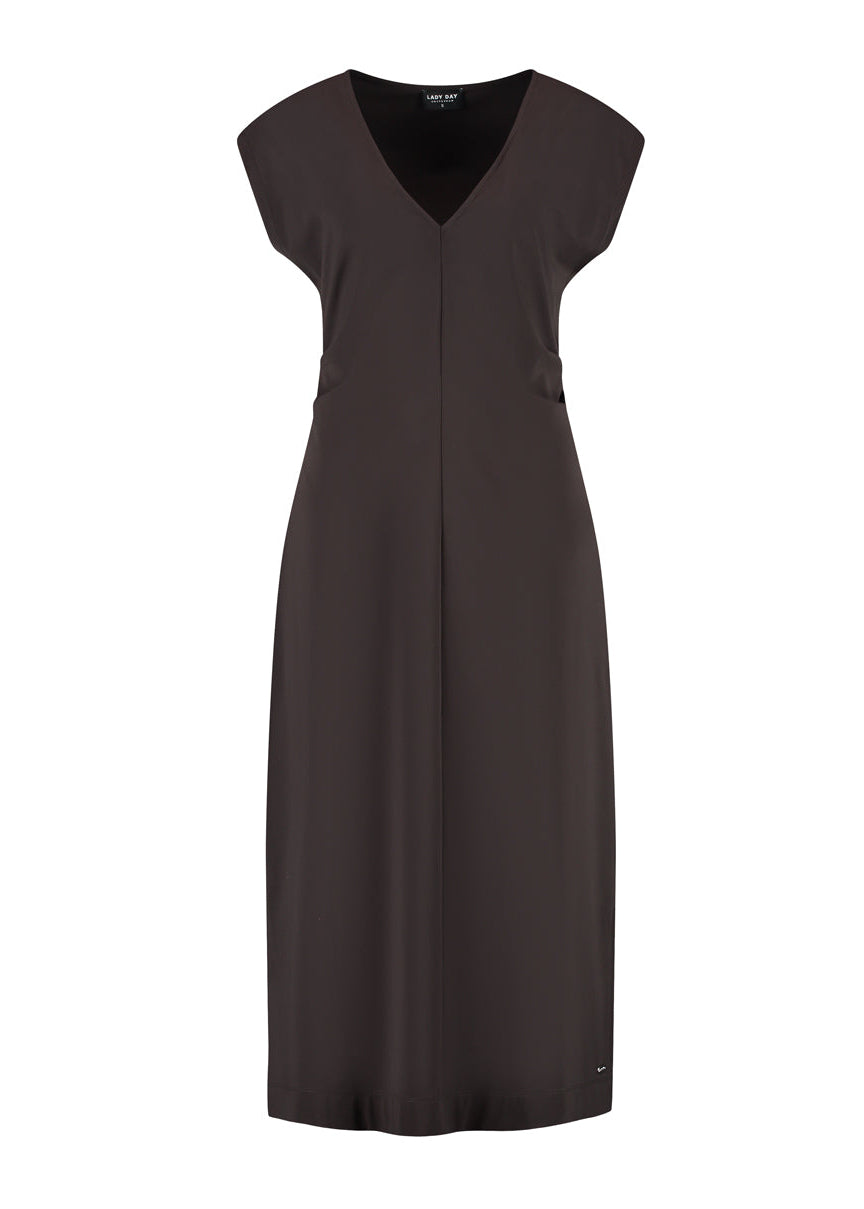 Lady Day – Doris Dress – Dark brown