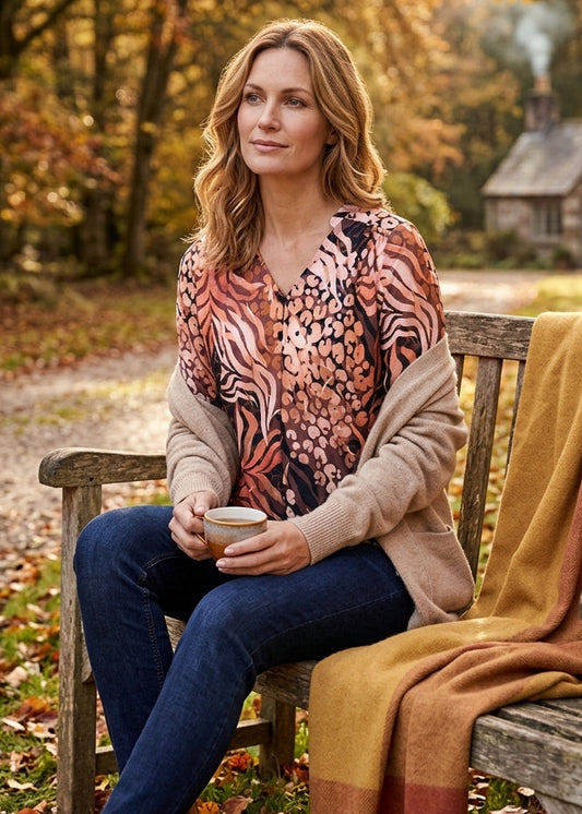 Dreamstar Ploom - top FANCY LEO Terracottamix
