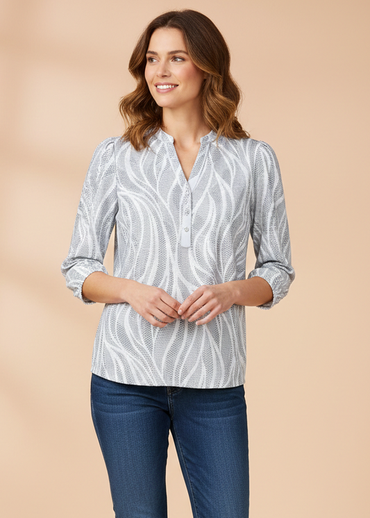 Dreamstar Z26 114 Celeste - blousetop FLOW Indigo