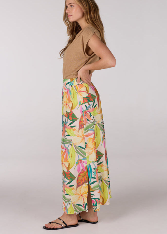 Jansen Amsterdam FANS ROK WAP 691 long slits elastic waistband