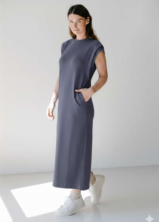 Aimee the Label SilvanaS6 blue jurk