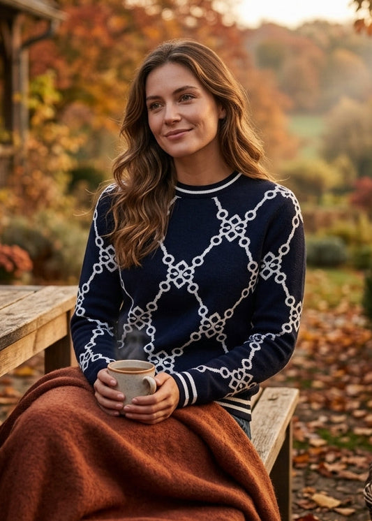 HVSociety Pullover HVSVanessa Navy