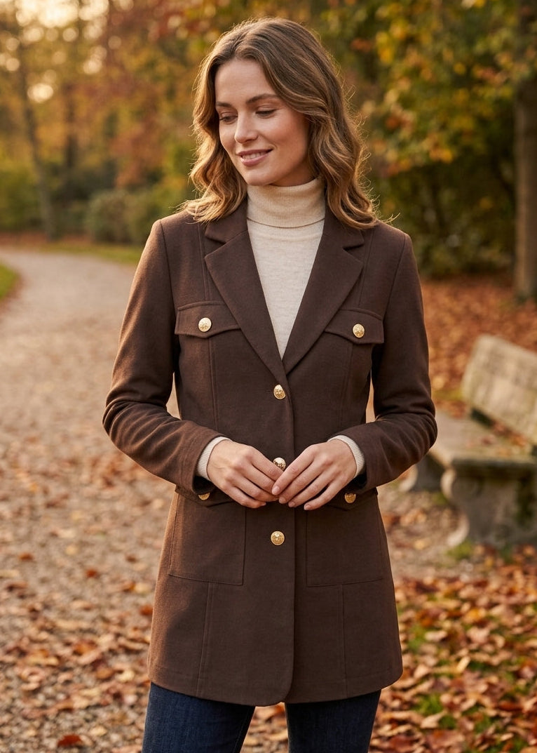 Helena Hart BLAZER MARA LANO UNI - Choco