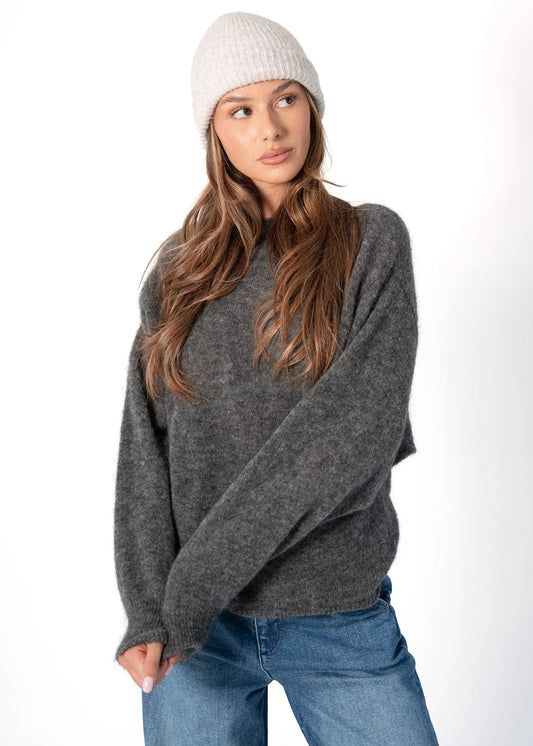 Corel Amsterdam Jolie Pullover Long Sleeve Antraciet