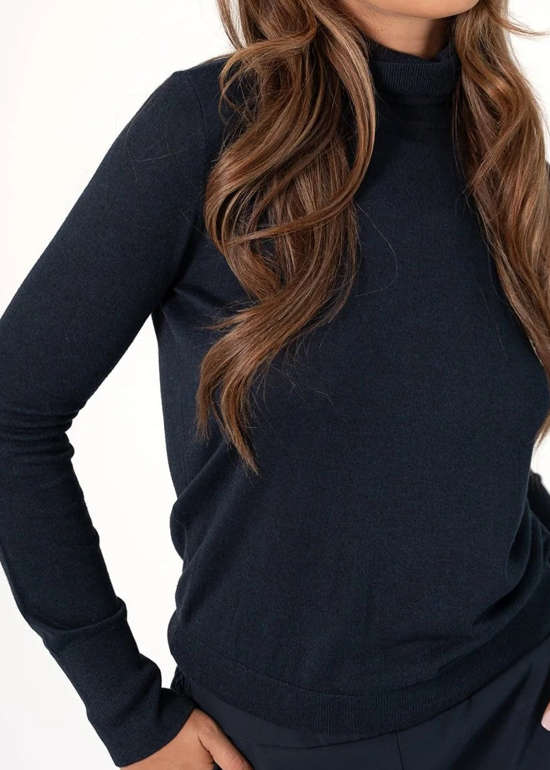 Corel Amsterdam Thamar Turtleneck Marine
