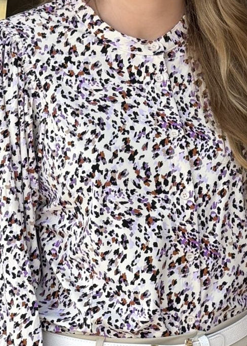 Lady Day – Margo Blouse – Spirit print