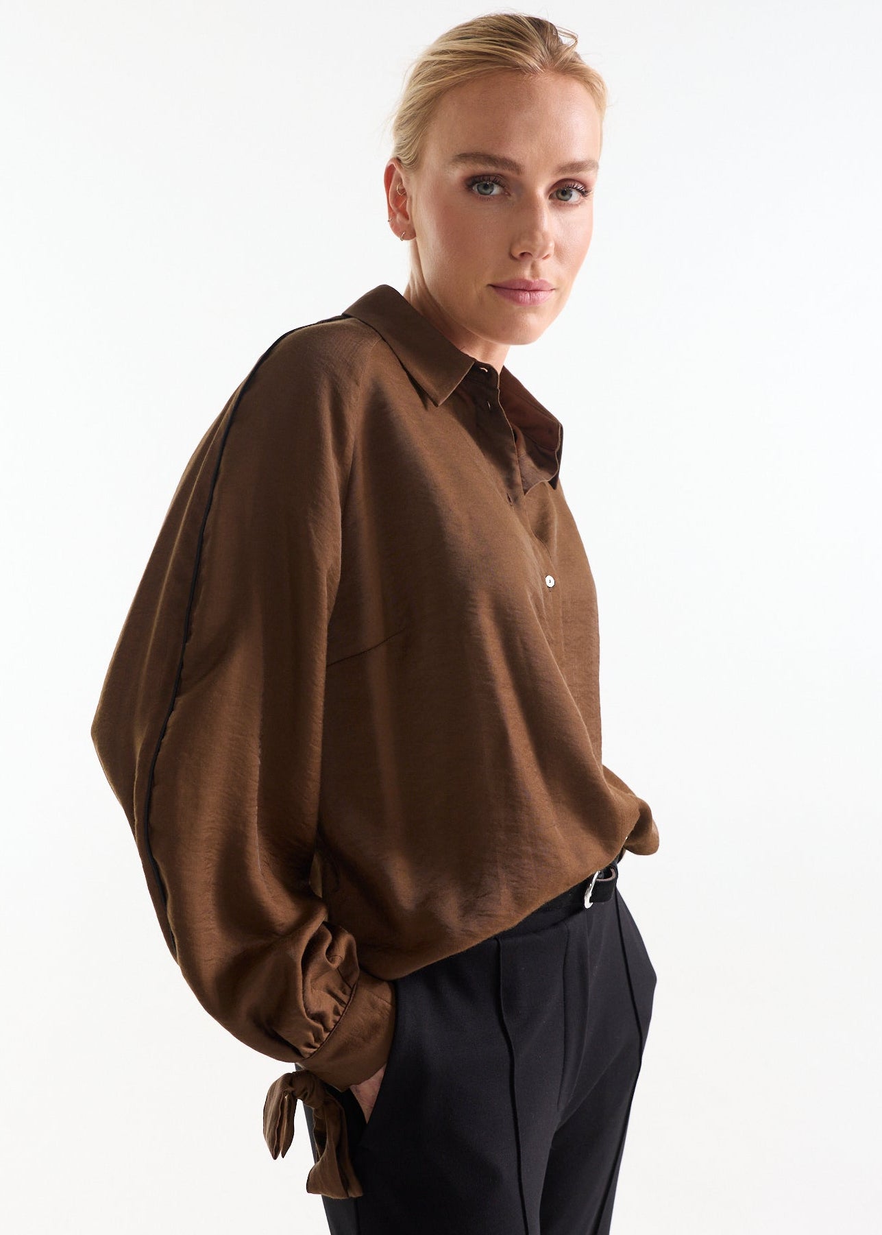 Jansen Amsterdam INDIE BLOUSE raglan straps at sleeve INDIE&nbsp;