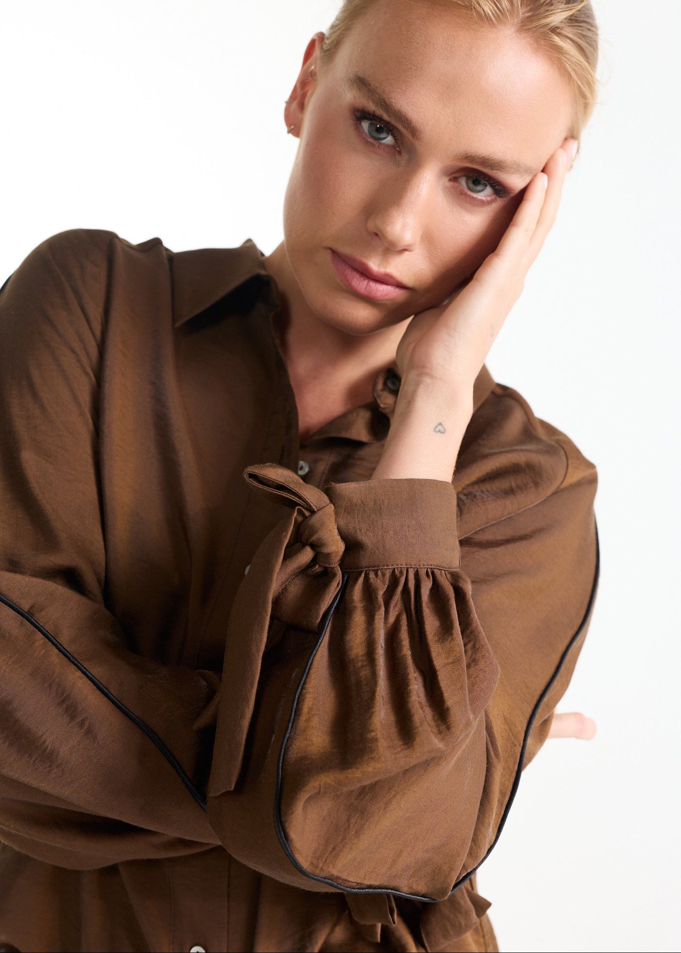 Jansen Amsterdam INDIE BLOUSE raglan straps at sleeve INDIE&nbsp;