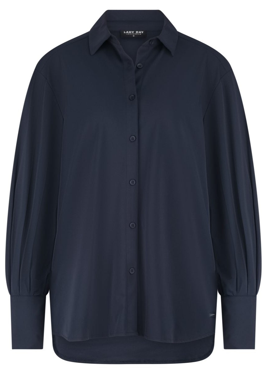 Lady Day – Ilse Blouse – Blue