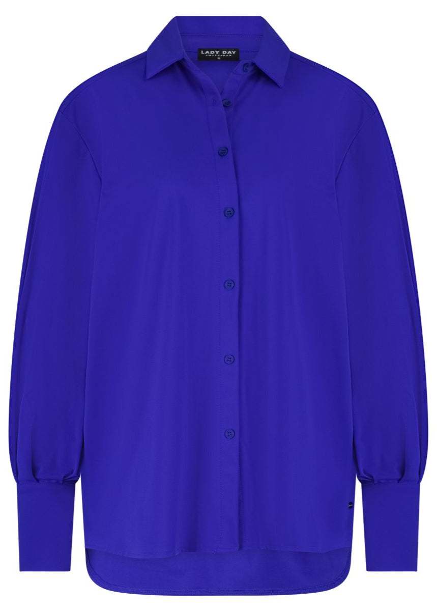 Lady Day – Ilse Blouse – Cobalt blue