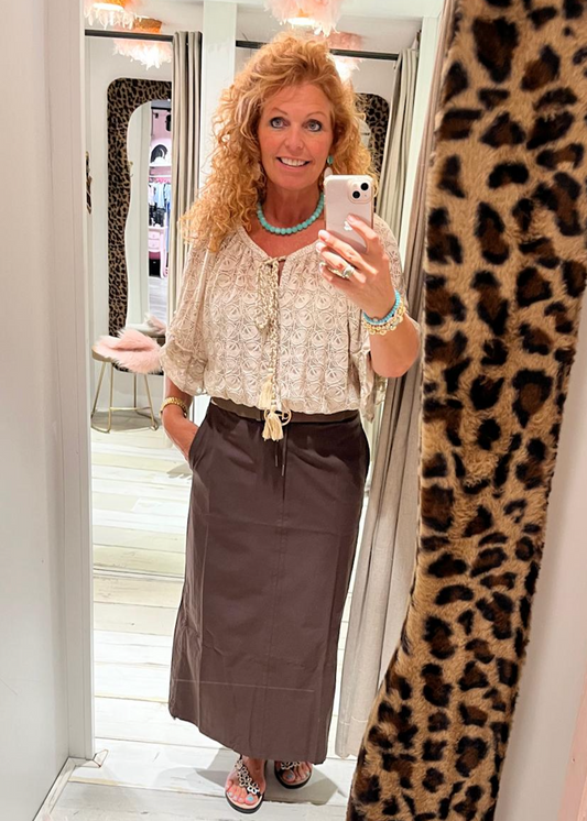 Iz Naiz ibiza blouse