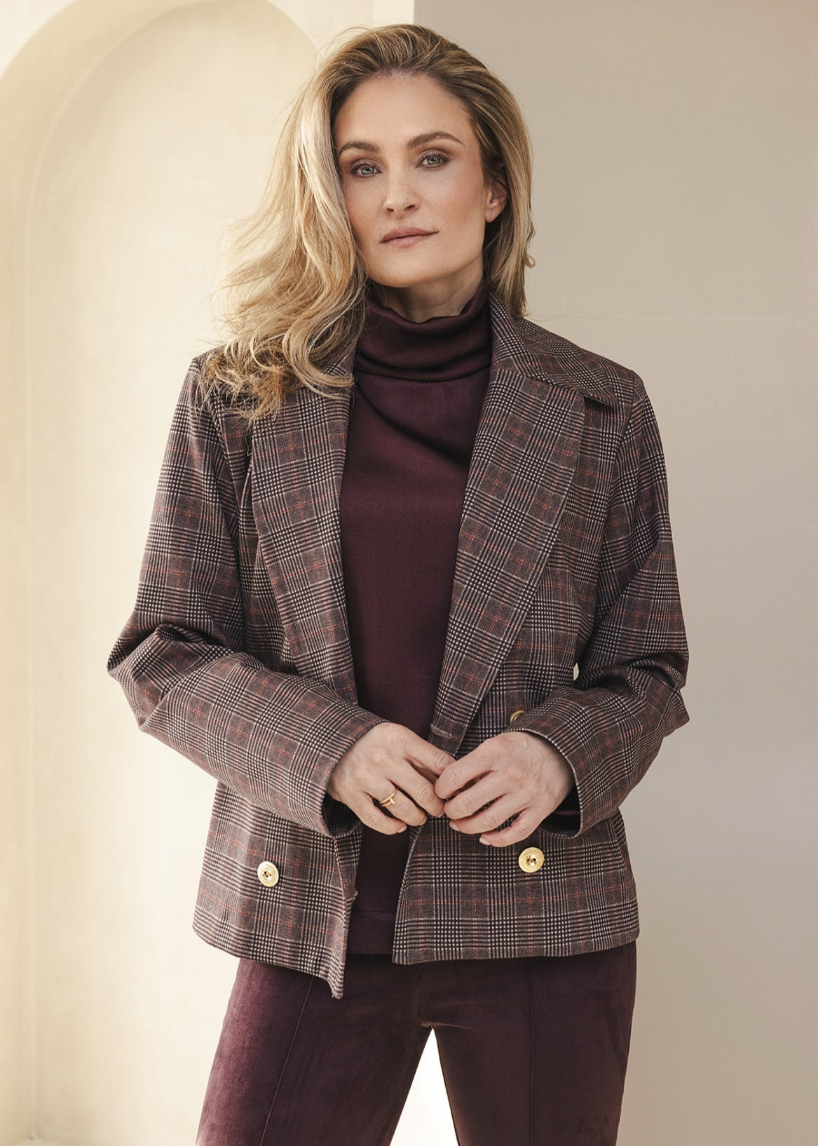 BR&DY Mary Jacket Burgundy