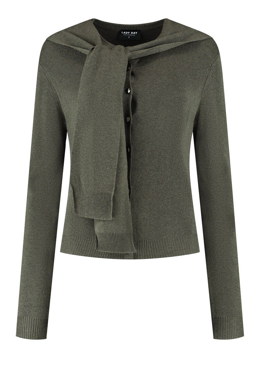 Lady Day – Jules Cardigan – Deep forest mela
