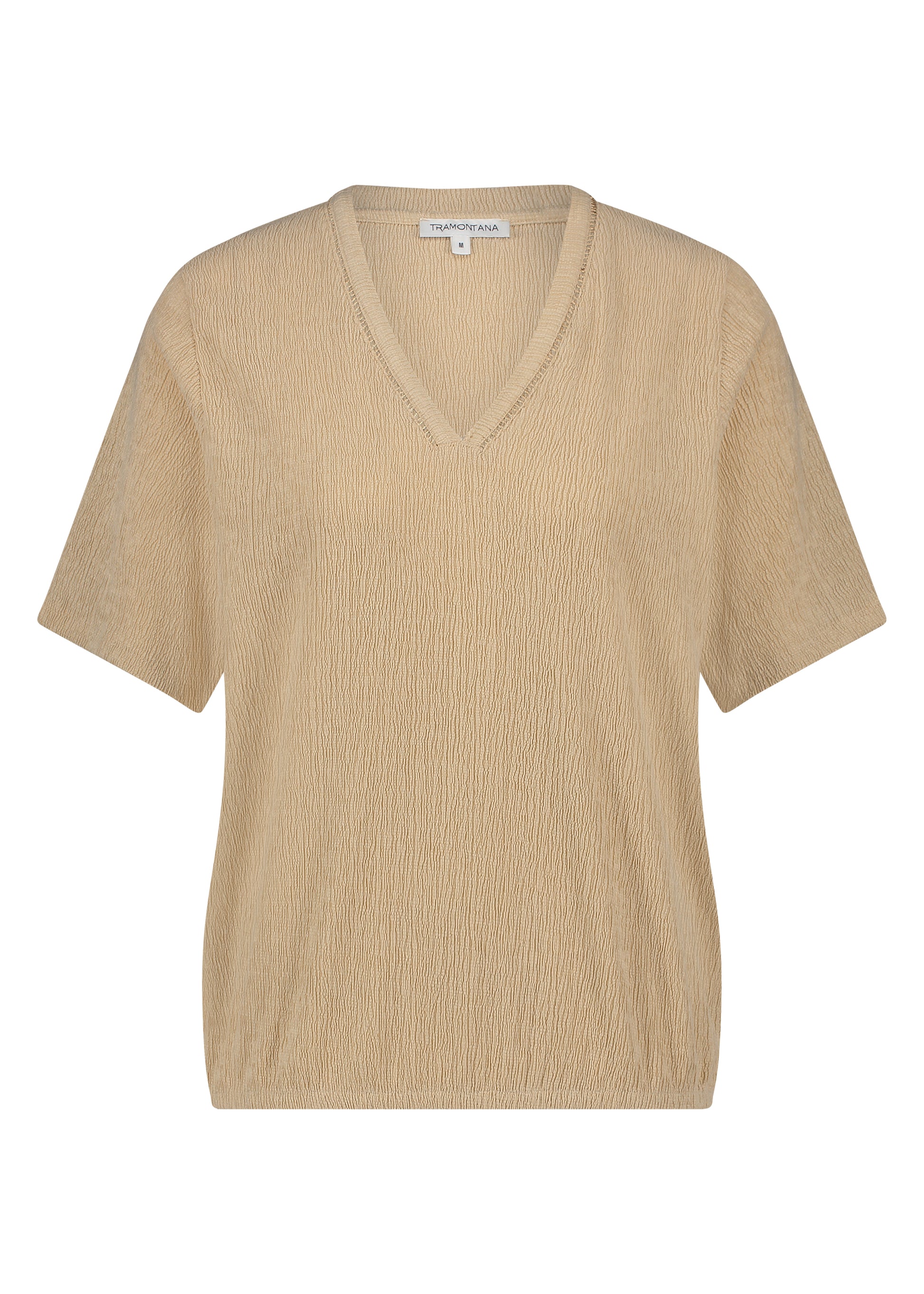 Tramontana V-Neck Top sand