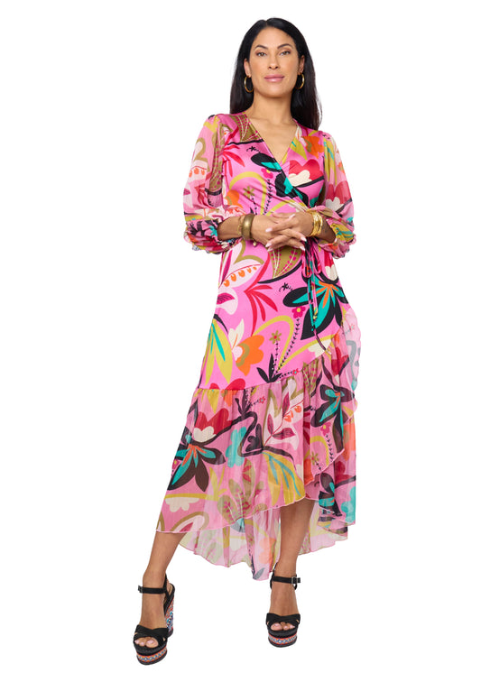 Tessa Koops Lindiana Fiesta Pink Dress