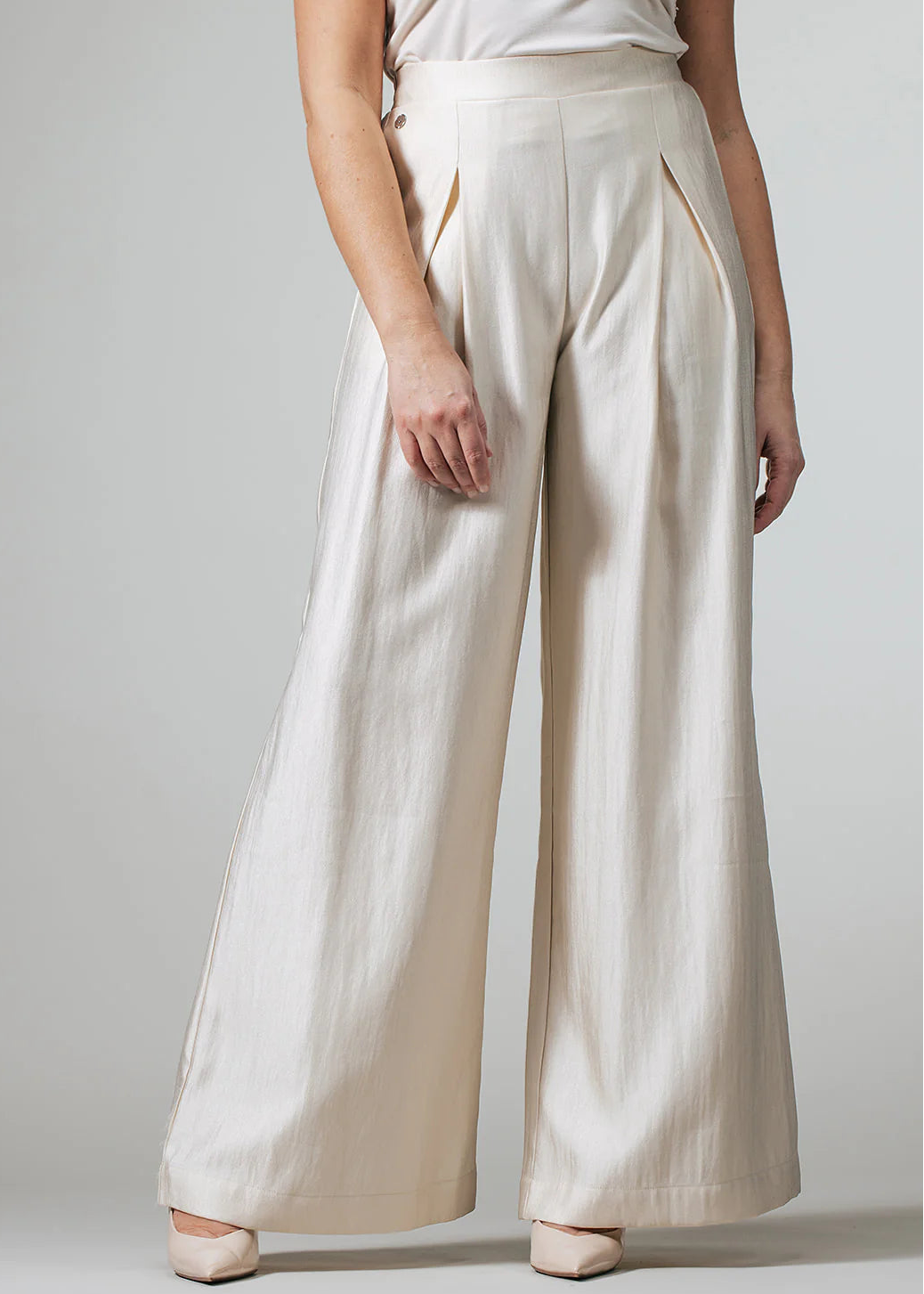 Label Dot Remila broek Off white