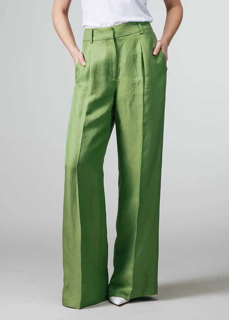 Label Dot pantalon Rai | Groen