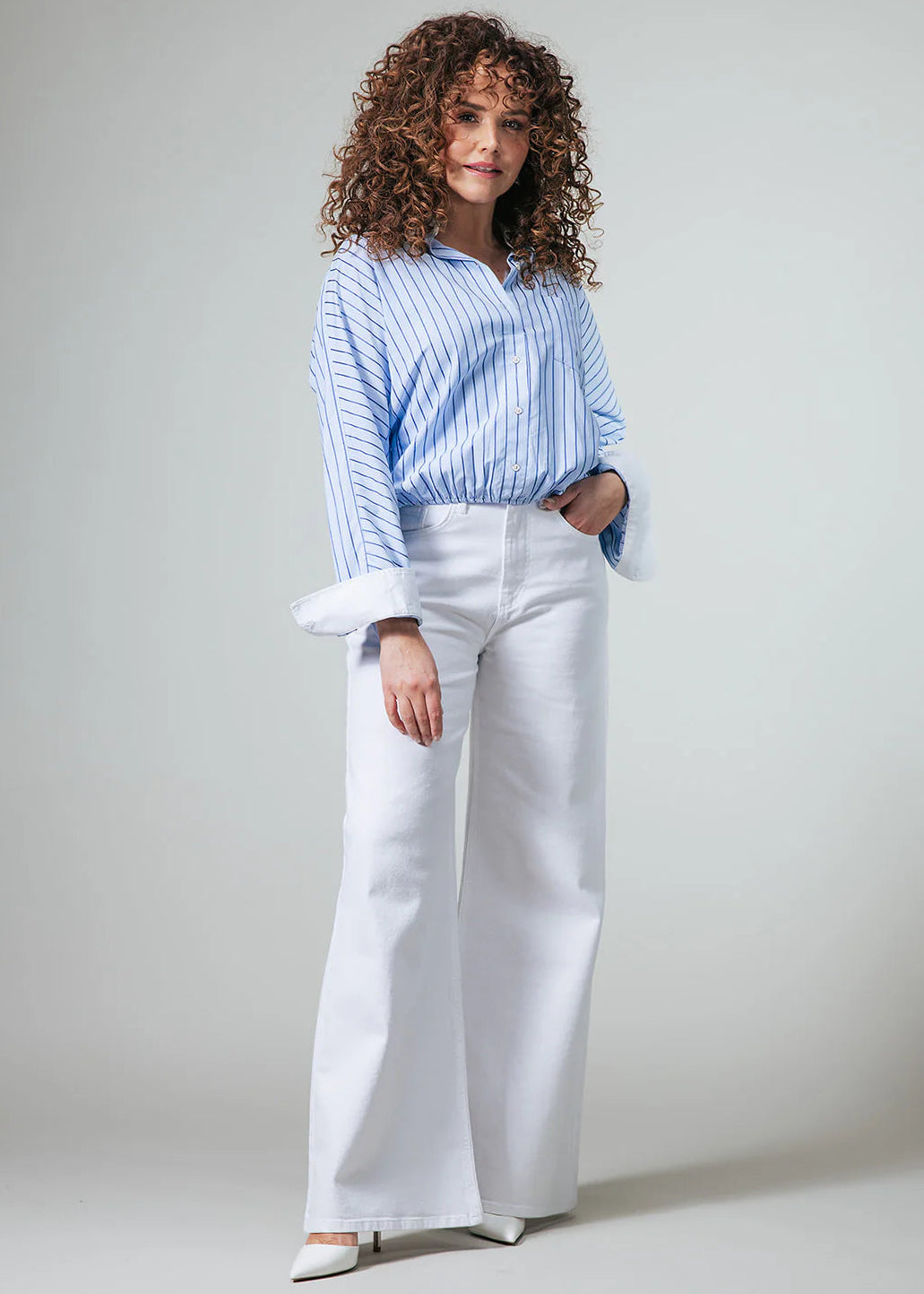 Label Dot Amilia | Blauw multi