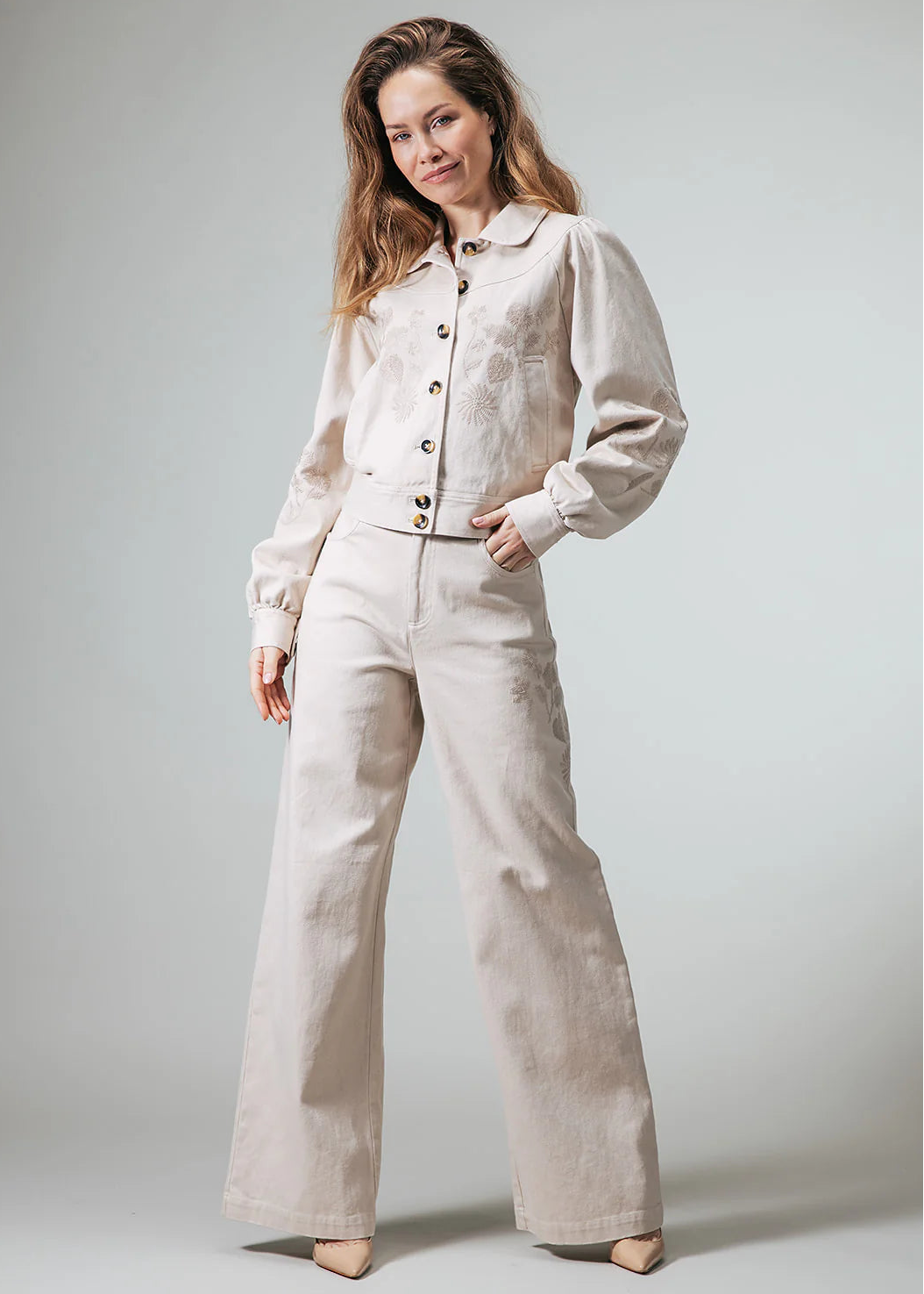 Label Dot Linde | Off white