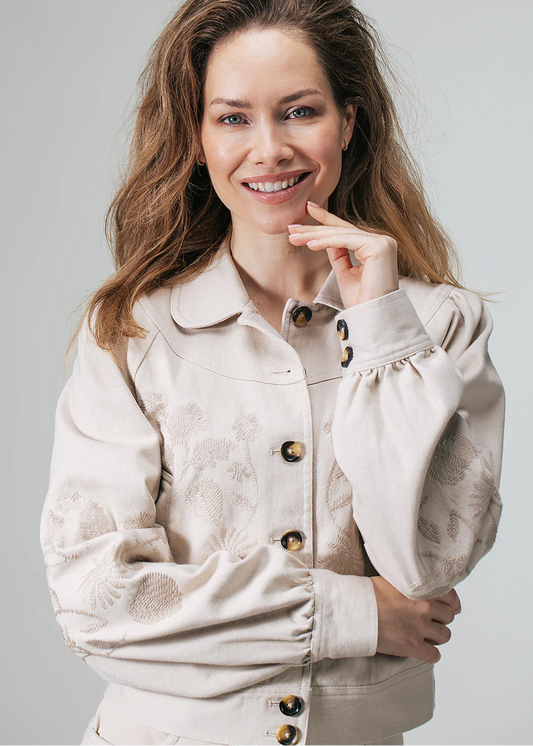 Label Dot Linde | Off white