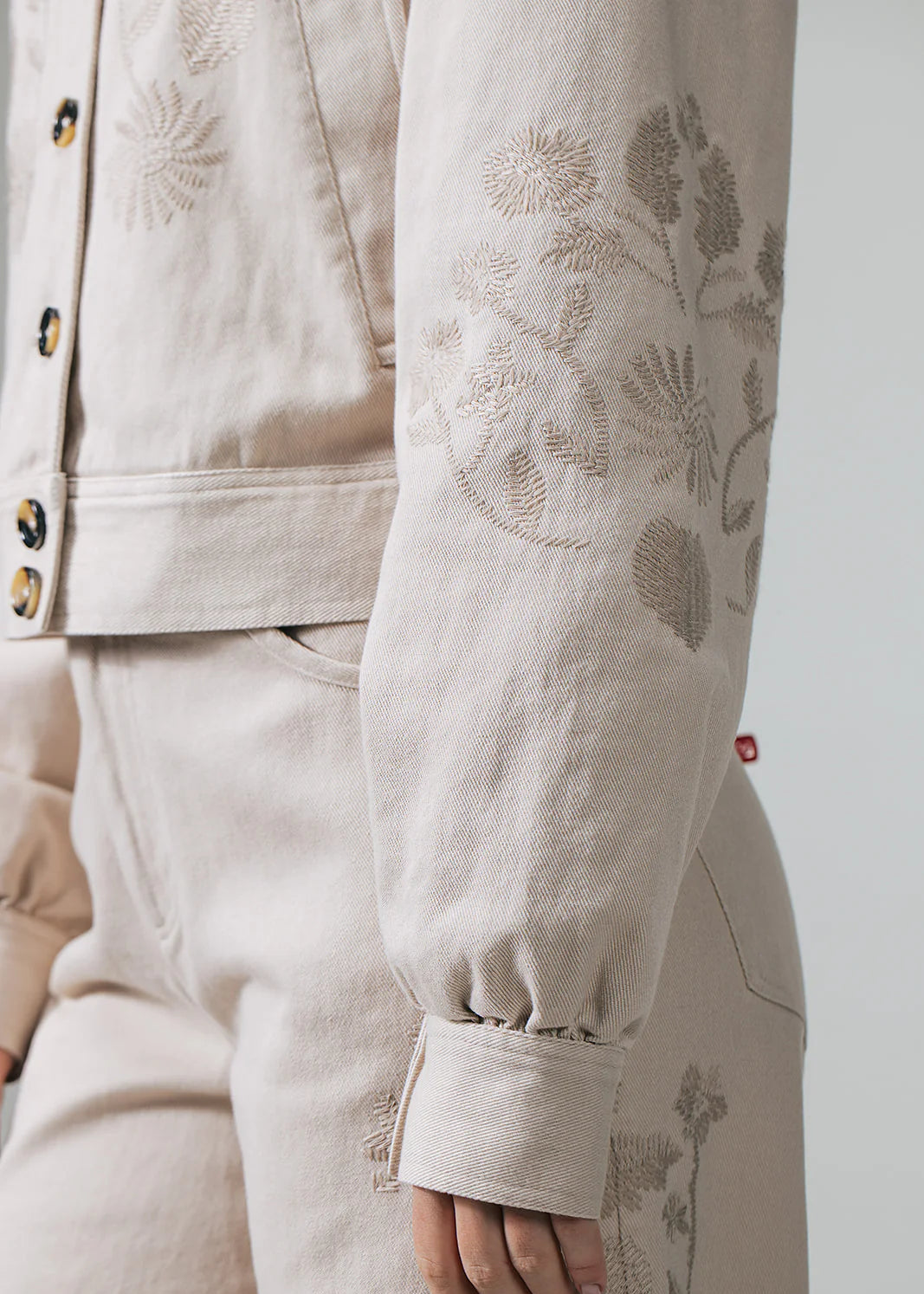 Label Dot Linde | Off white