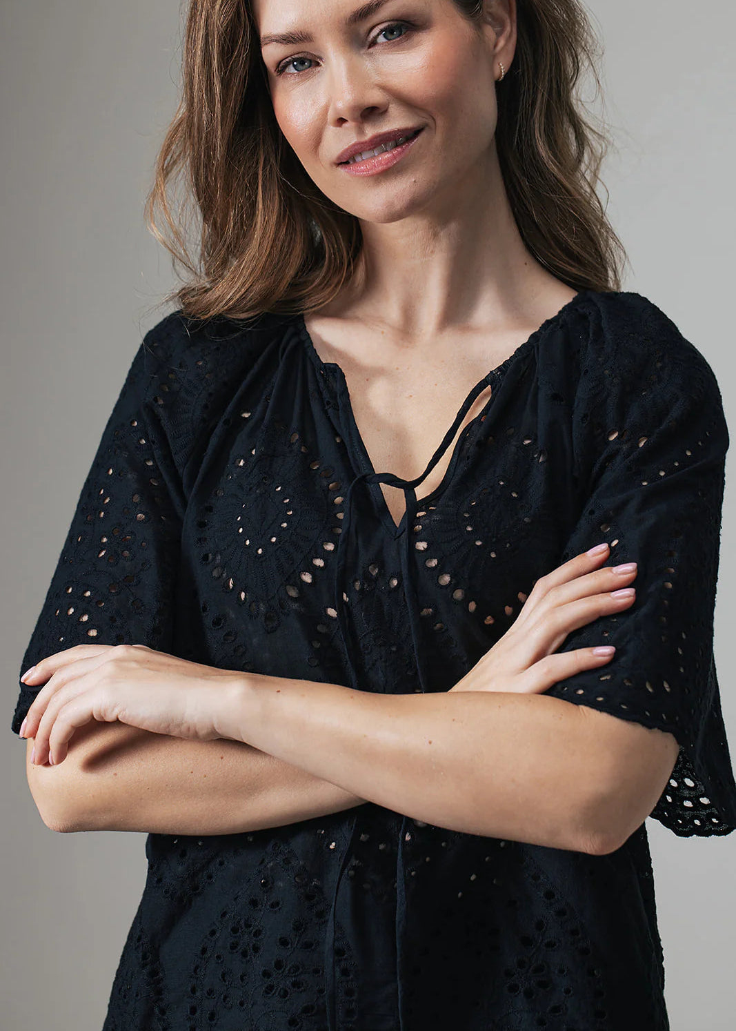Label Dot top Maso | Zwart