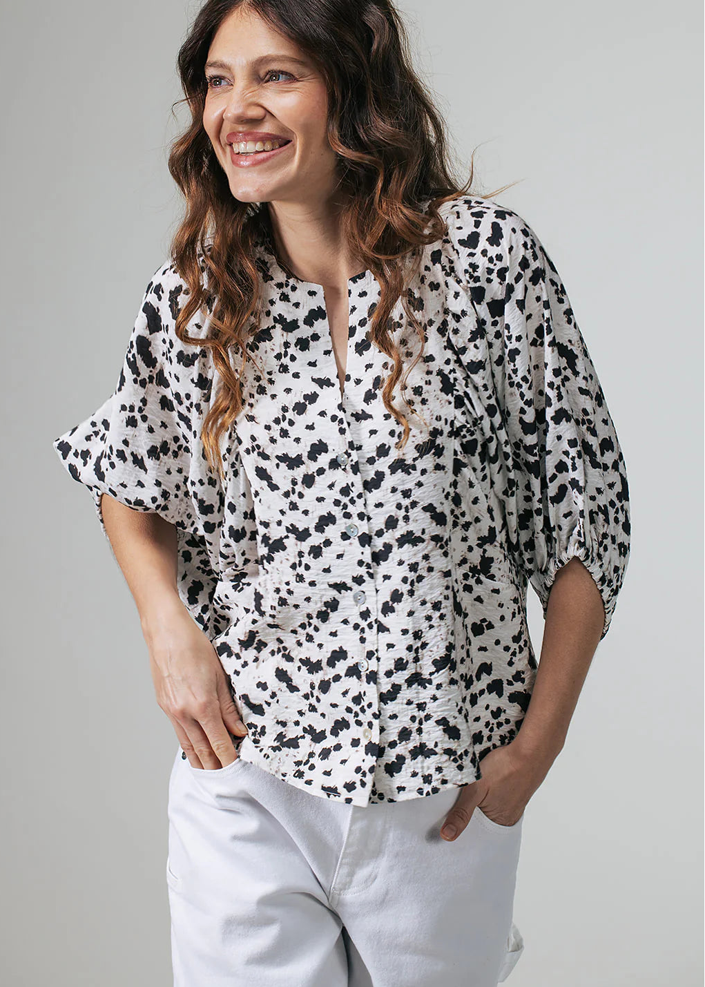 Label Dot blouse Aby | Multi