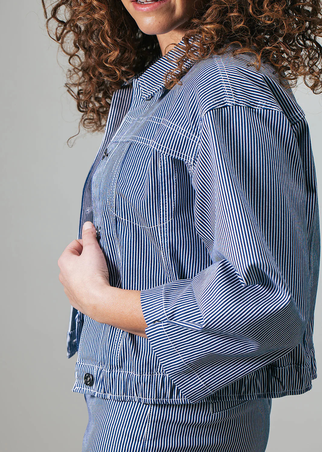 Label Dot Lela | Blauw / Wit