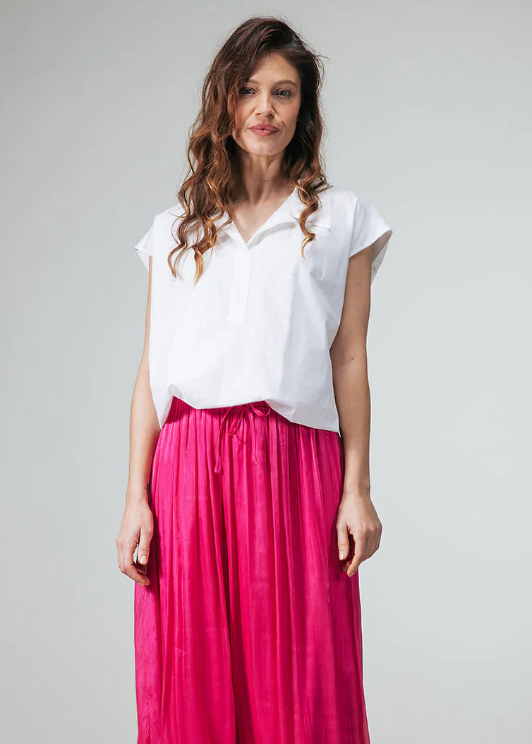 Label Dot blouse Madelief | Wit