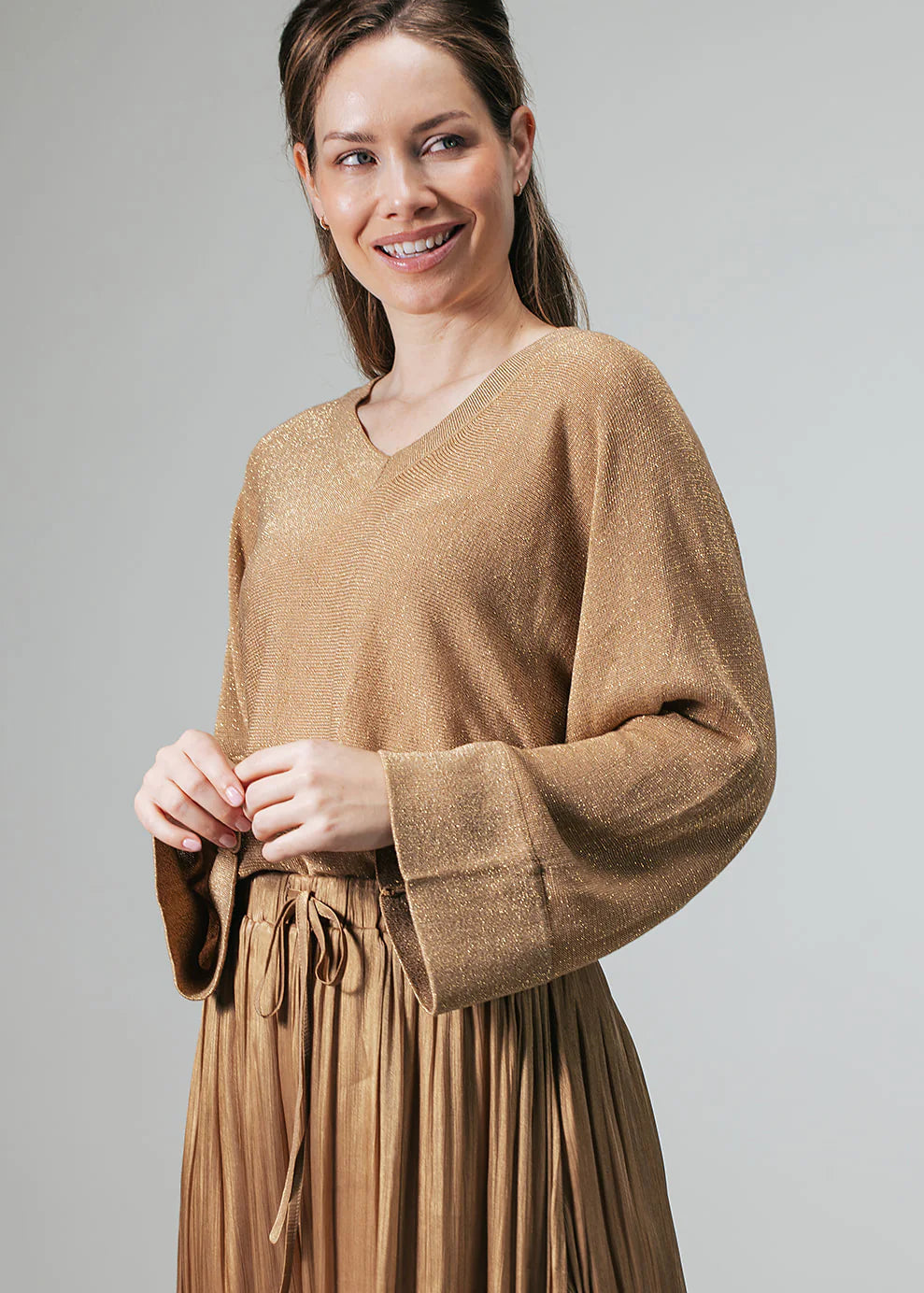 Label Dot Nop Beige trui