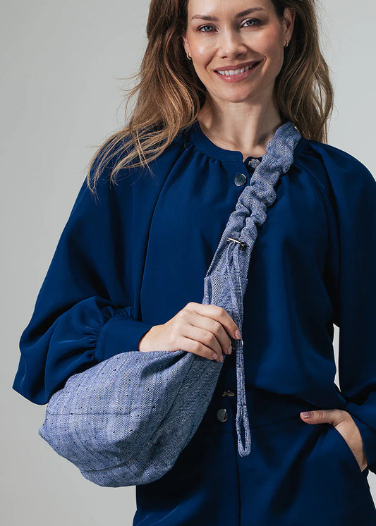 Label Dot. Zaza handbag jeans | Blauw multi&nbsp;