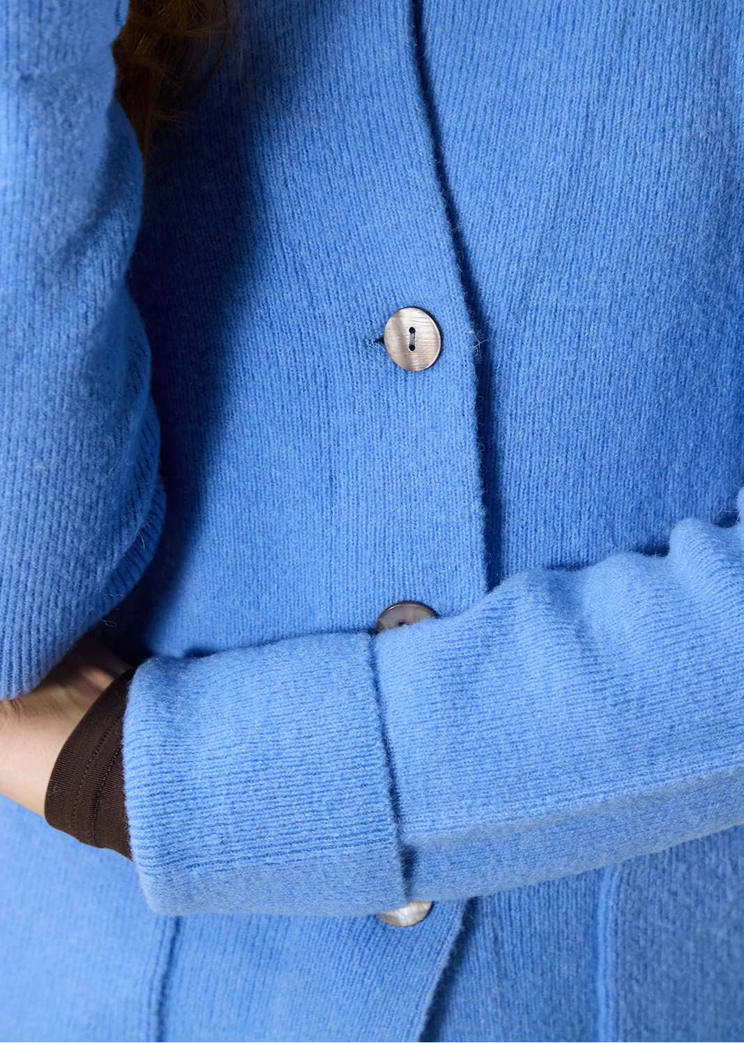 Label Dot Neriah vest | Blauw licht